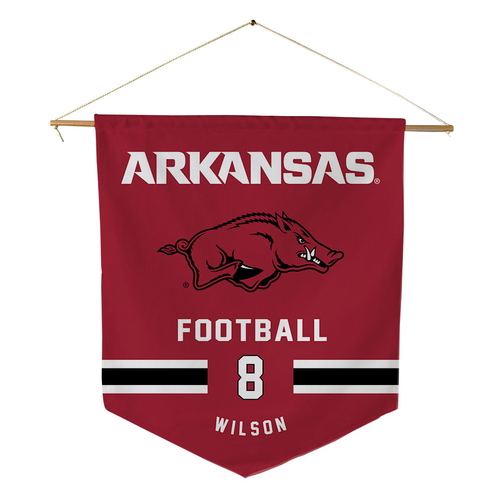 Arkansas - NCAA Football : Grayson Wilson - Pennant - 18" x 21"-0