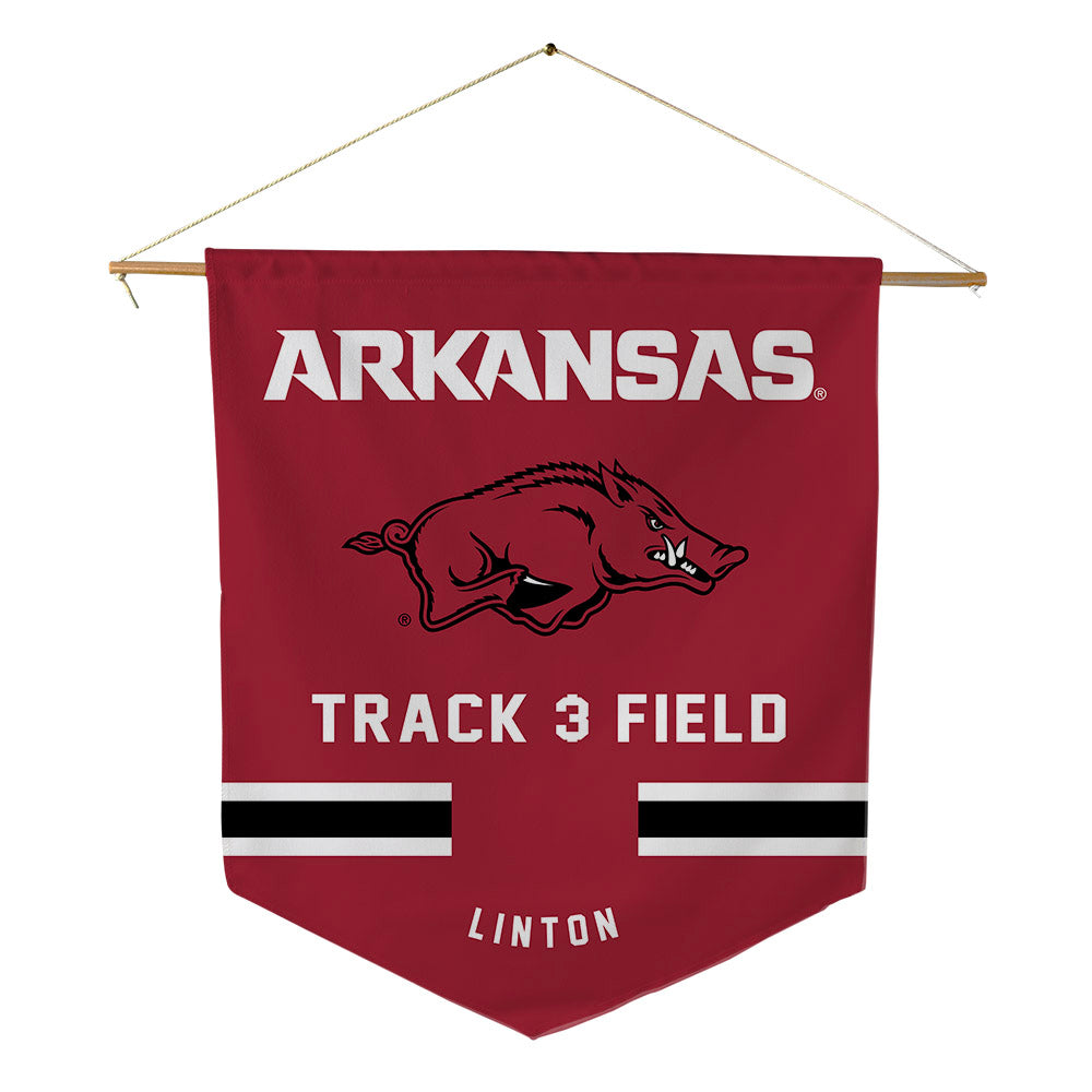 Arkansas - NCAA Women's Track & Field : Ariane Linton - Pennant - 18" x 21"-0