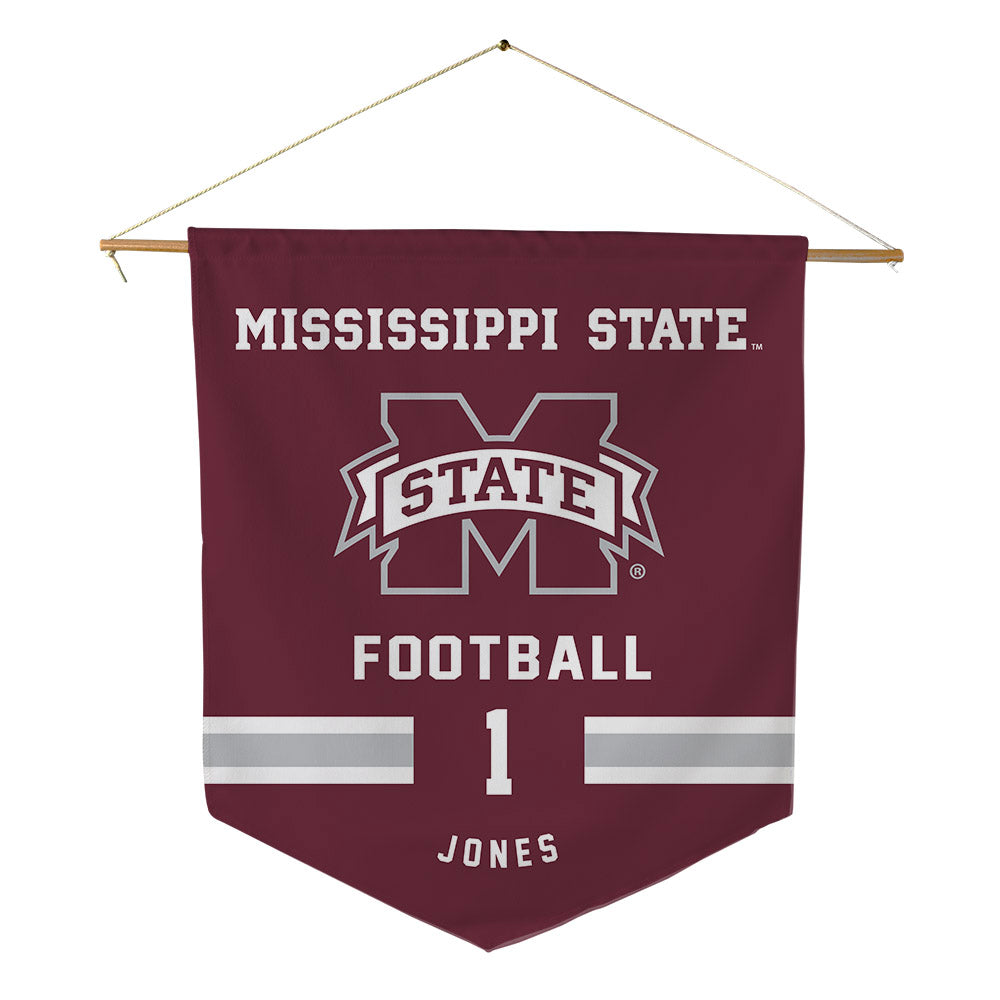 Mississippi State - NCAA Football : Kelley Jones - Pennant - 18" x 21"-0