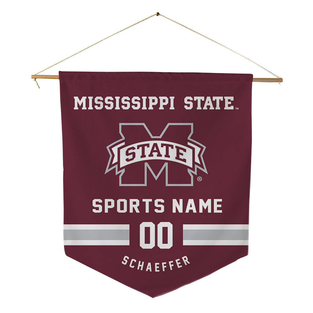 Mississippi State - NCAA Softball : Gabriella Schaeffer - Pennant - 18" x 21"-0