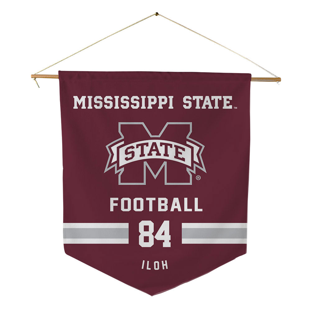 Mississippi State - NCAA Football : Emeka Iloh - Pennant - 18" x 21"-0