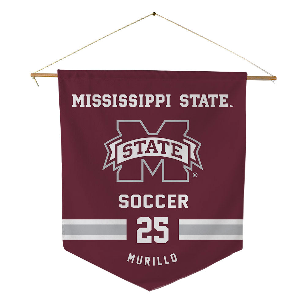 Mississippi State - NCAA Women's Soccer : Laila Murillo - Pennant - 18" x 21"-0