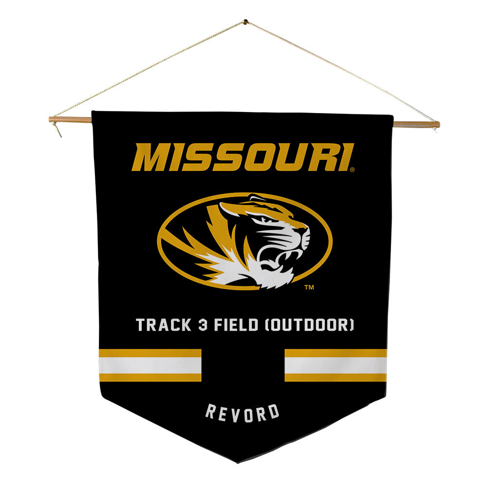 Missouri - NCAA Men's Track & Field : Colby Revord - Pennant - 18" x 21"-0