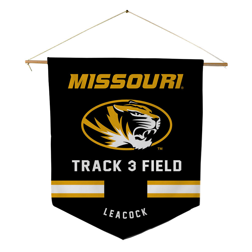Missouri - NCAA Men's Track & Field : Dillon Leacock - Pennant - 18" x 21"-0