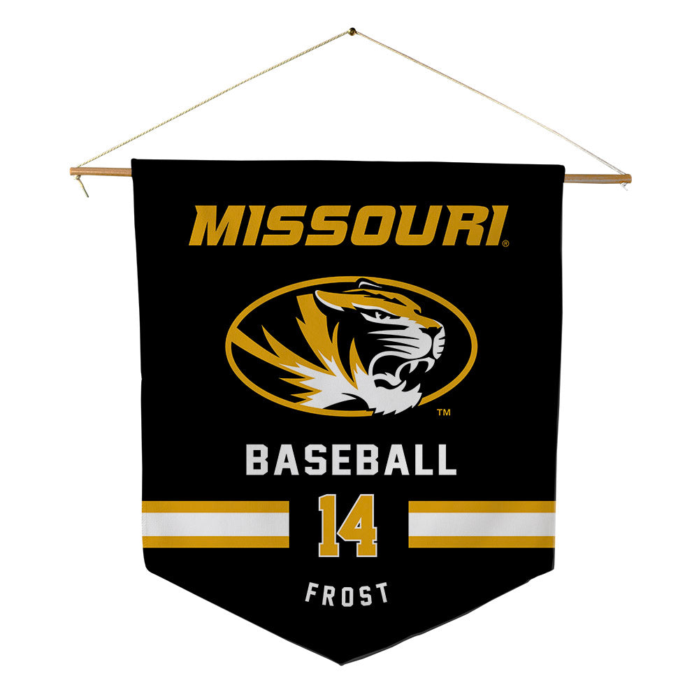 Missouri - NCAA Baseball : Isaiah Frost - Pennant - 18" x 21"-0