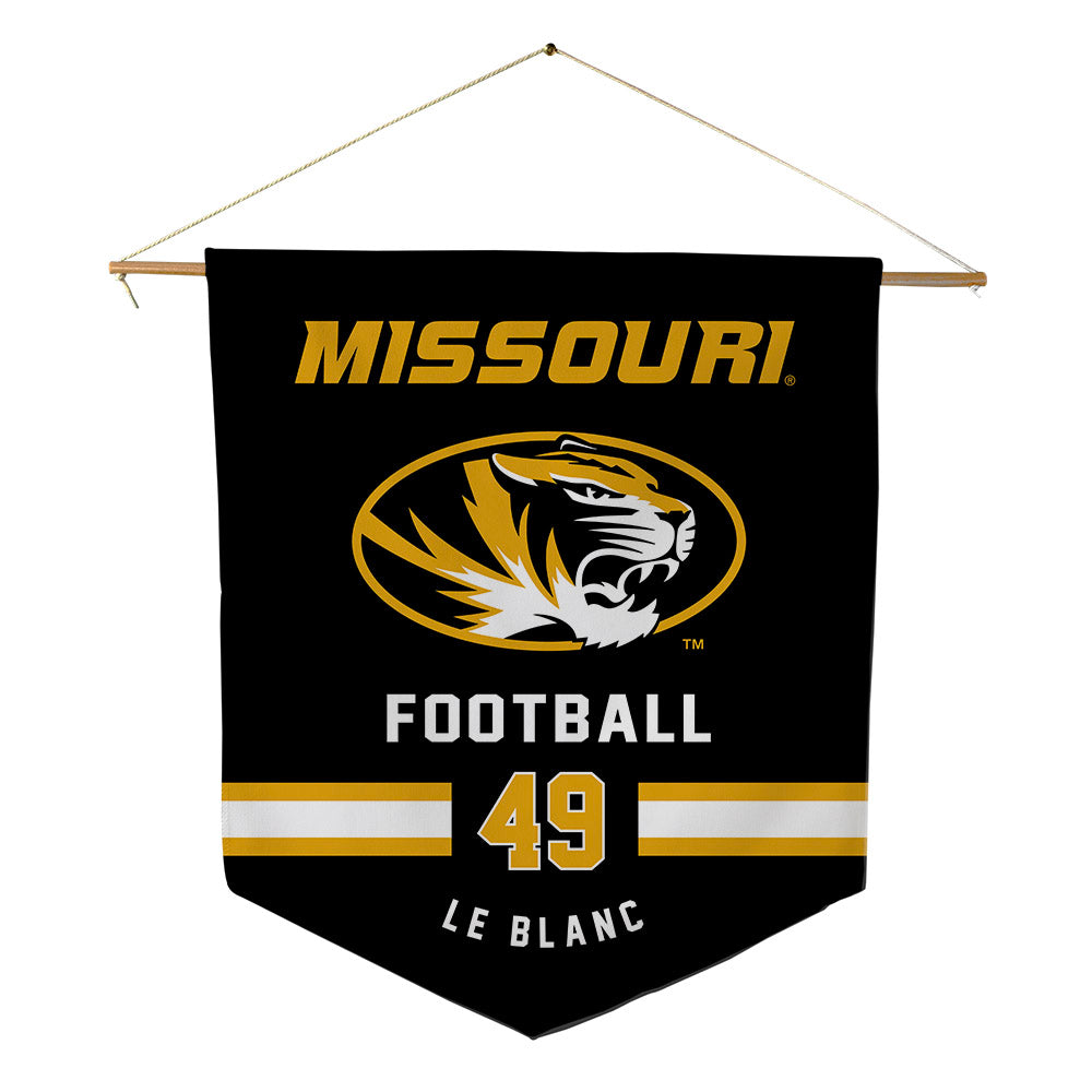 Missouri - NCAA Football : Brett Le Blanc - Pennant - 18" x 21"-0
