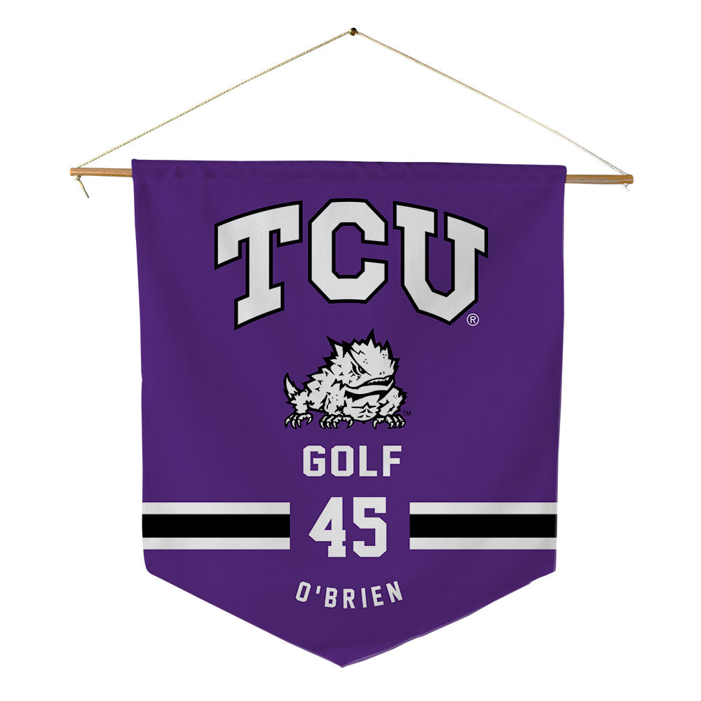 TCU - NCAA Women's Golf : Yvette O'Brien - Pennant - 18" x 21"-0