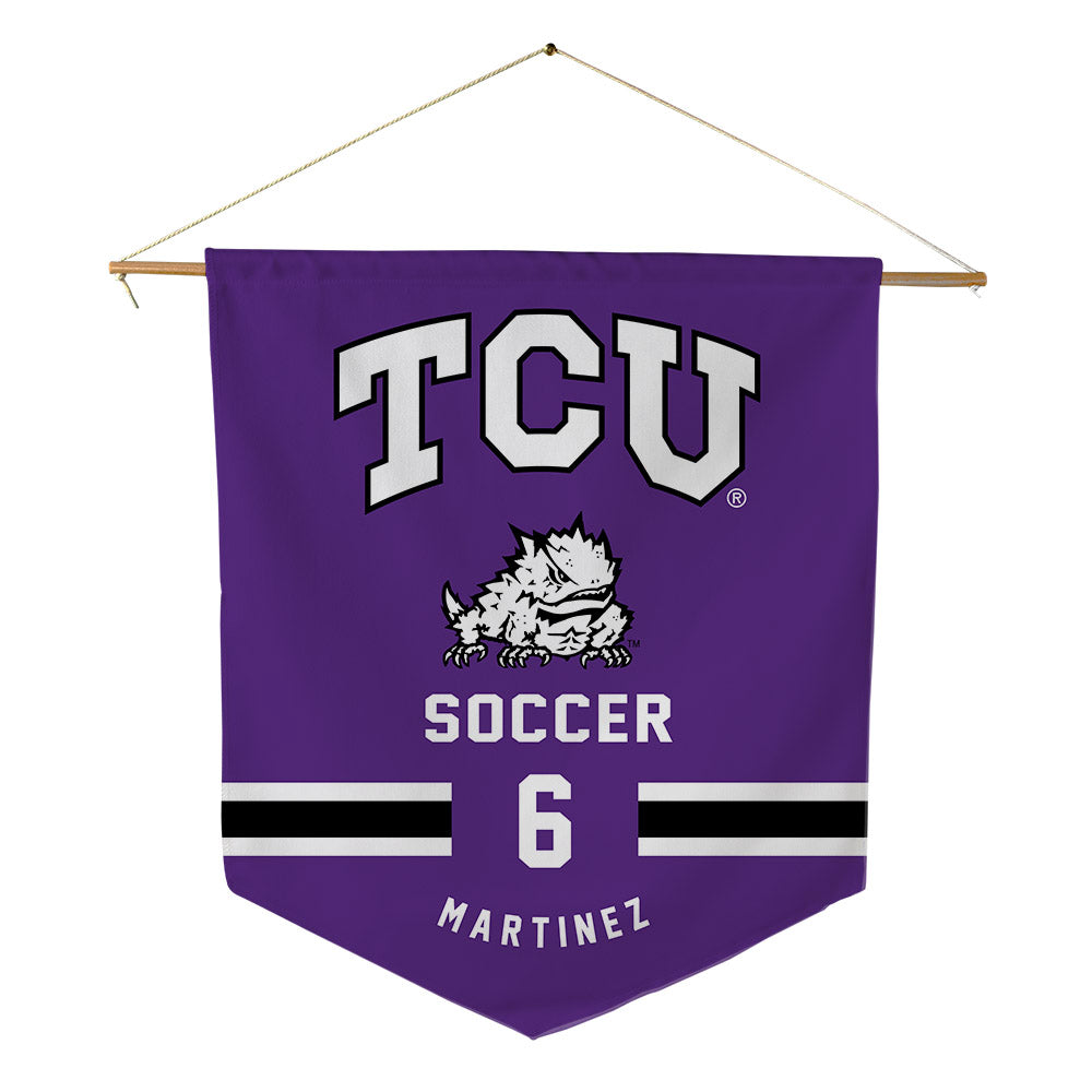 TCU - NCAA Women's Soccer : Kaela Martinez - Pennant - 18" x 21"-0