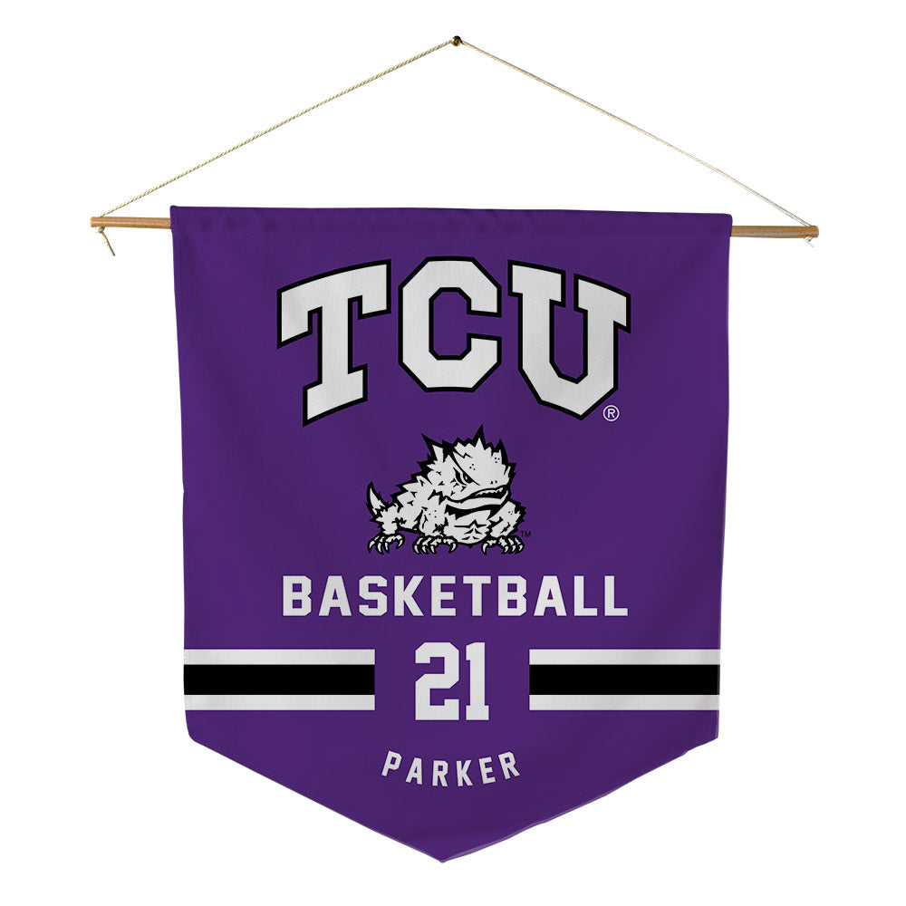 TCU - NCAA Women's Basketball : Taliyah Parker - Pennant - 18" x 21"-0