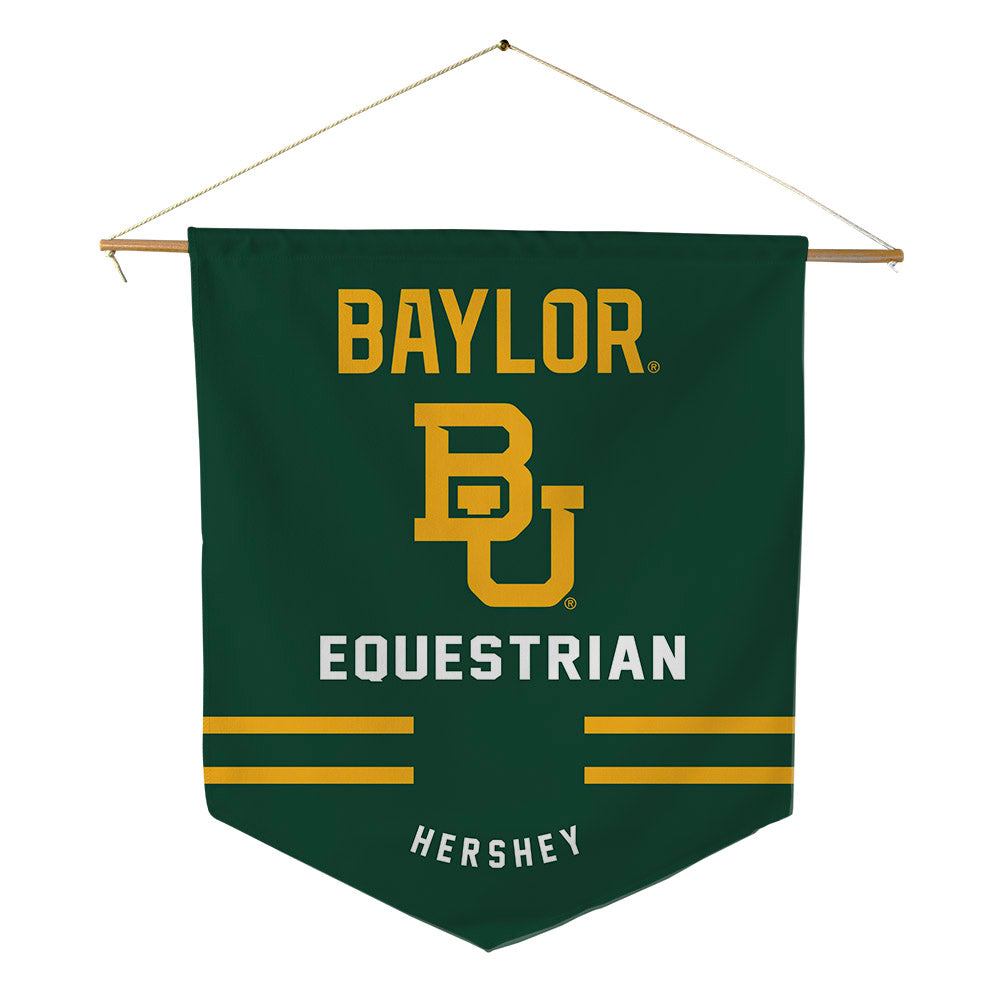 Baylor - NCAA Equestrian : Olivia Hershey - Pennant - 18" x 21"-0