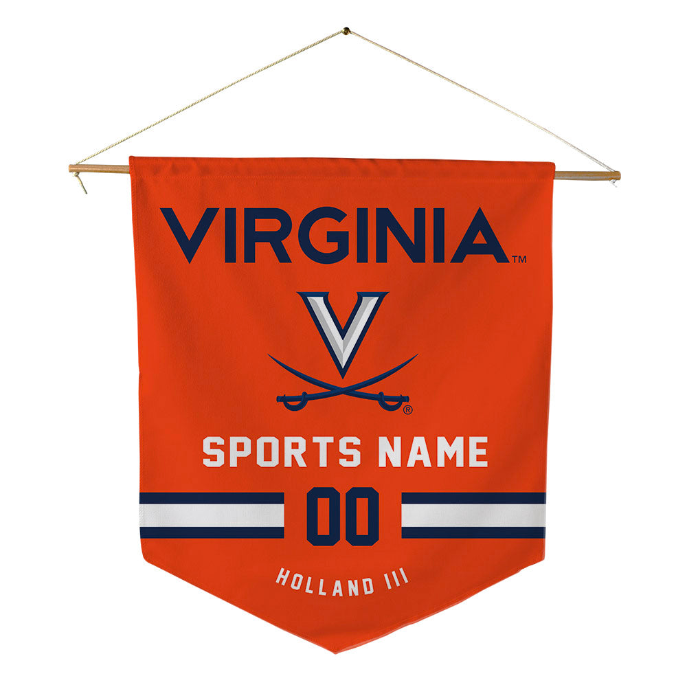Virginia - NCAA Football : Joseph Holland III - Pennant - 18" x 21"-0
