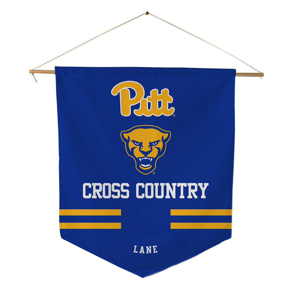 Pittsburgh - NCAA Women's Cross Country : Endeyah Lane - Pennant - 18" x 21"-0