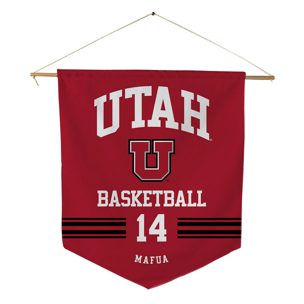 Utah - NCAA Women's Basketball : Kamryn Mafua - Pennant - 18" x 21"-0