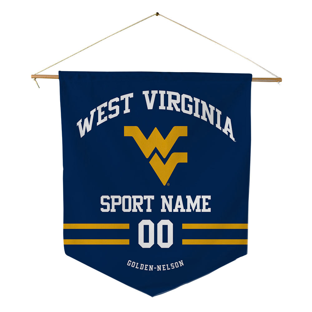 West Virginia - NCAA Football : Devonte Golden-Nelson - Pennant - 18" x 21"-0