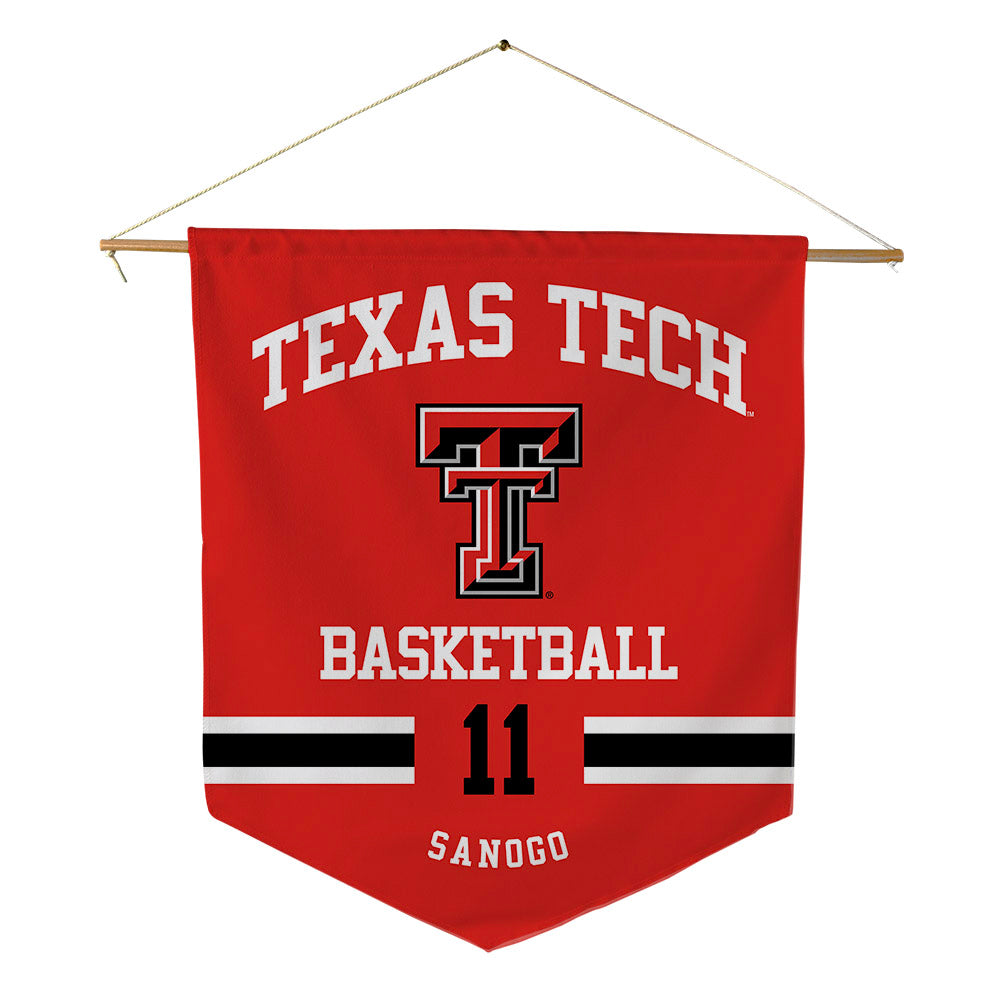 Texas Tech - NCAA Women's Basketball : Sarengbe Sanogo - Pennant - 18" x 21"-0
