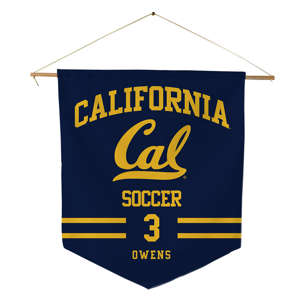UC Berkeley - NCAA Women's Soccer : Gianna Owens - Pennant - 18" x 21"-0