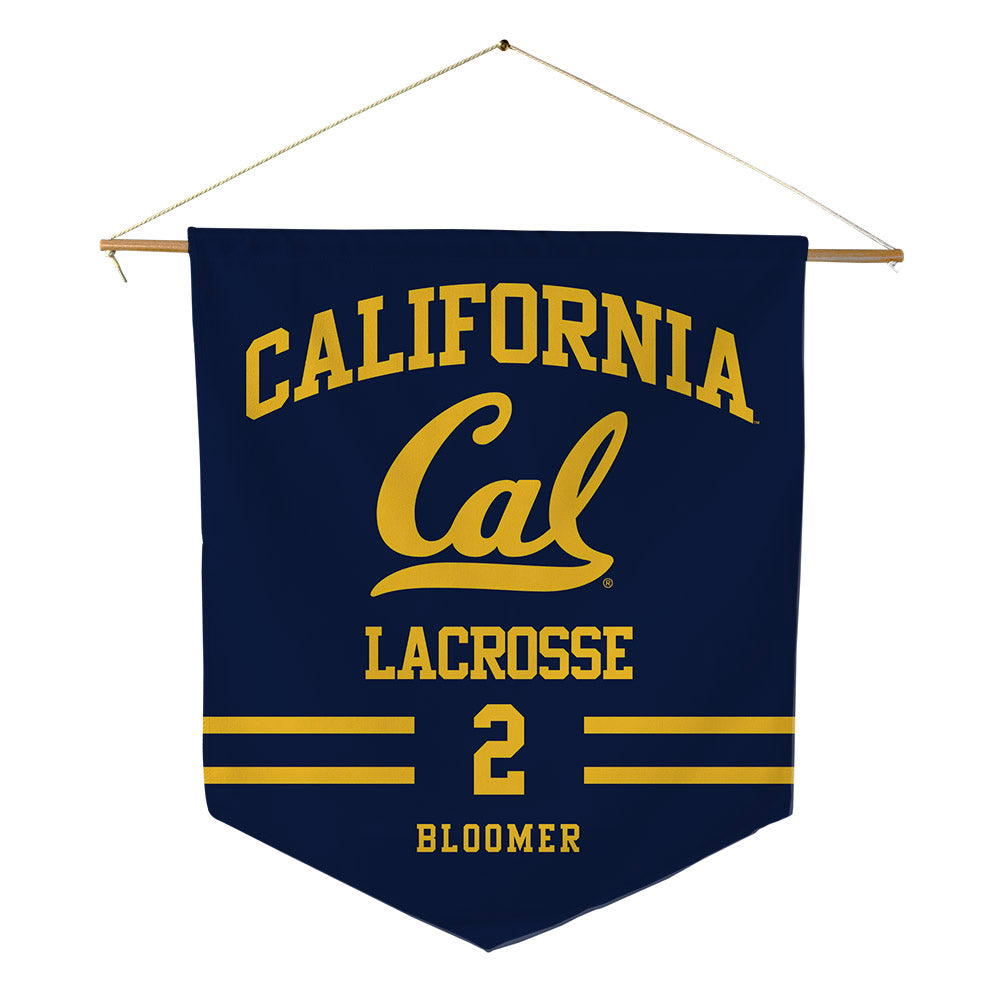 UC Berkeley - NCAA Women's Lacrosse : Katie Bloomer - Pennant - 18" x 21"-0
