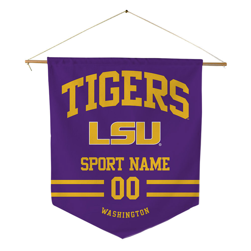 LSU - NCAA Football : Shone Washington - Pennant - 18" x 21"-0