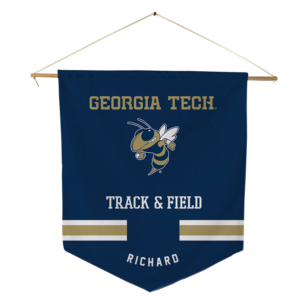 Georgia Tech - NCAA Women's Track & Field : Sophia Richard - Pennant - 18" x 21"-0