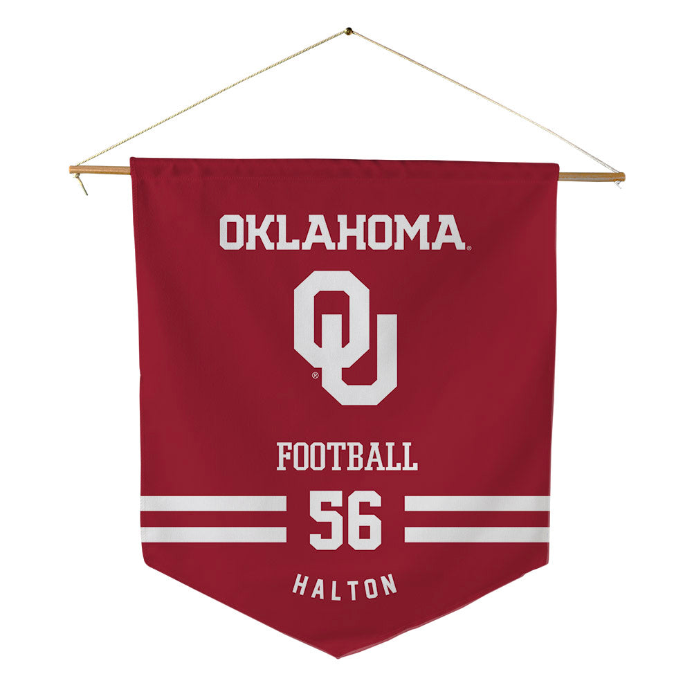 Oklahoma - NCAA Football : Gracen Halton - Pennant - 18" x 21"-0