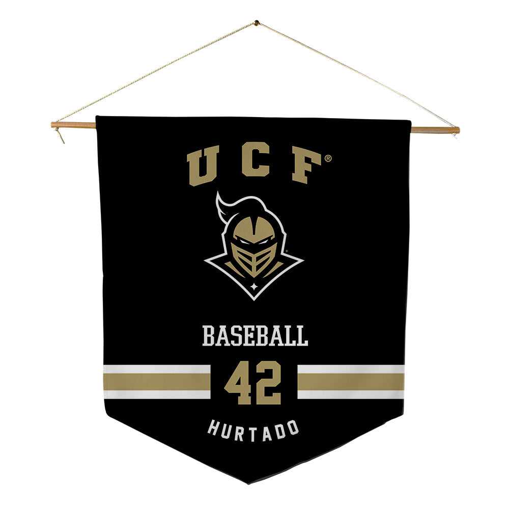 Central Florida - NCAA Baseball : Sebastian Hurtado - Pennant - 18" x 21"-0