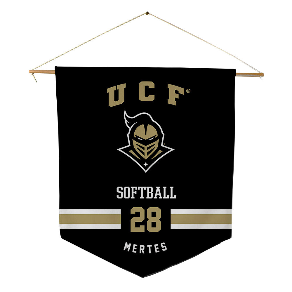Central Florida - NCAA Softball : Izzy Mertes - Pennant - 18" x 21"-0