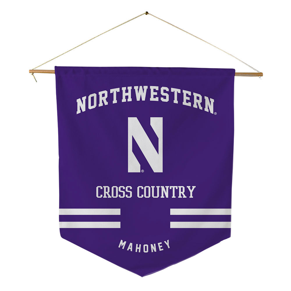 Northwestern - NCAA Women's Cross Country : Isabel Mahoney - Pennant - 18" x 21"-0