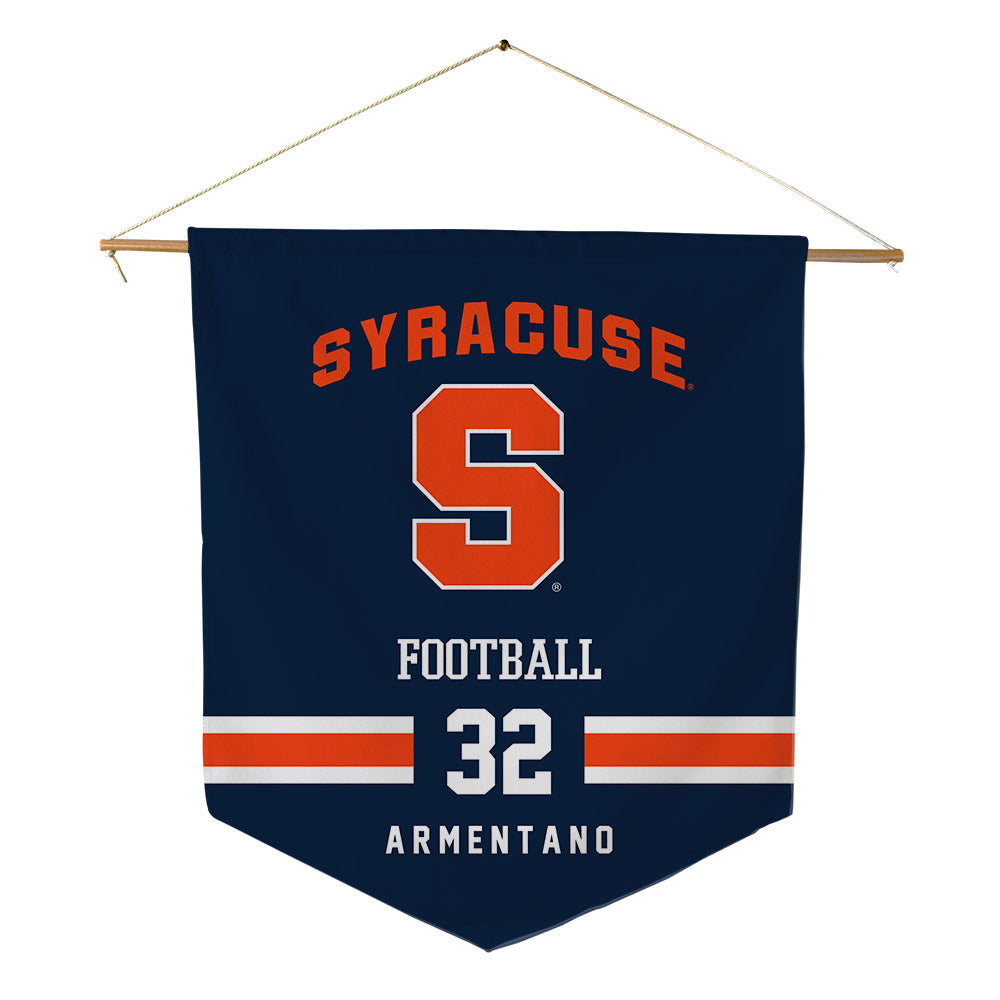 Syracuse - NCAA Football : Nicholas Armentano - Pennant - 18" x 21"-0