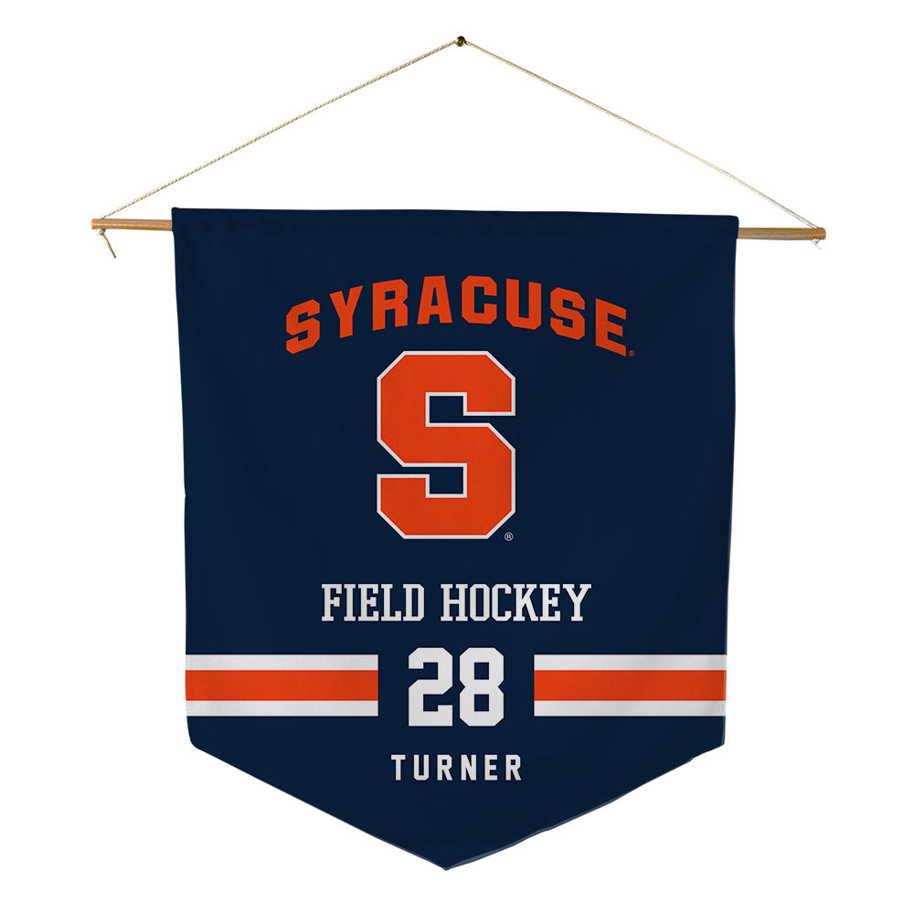 Syracuse - NCAA Women's Field Hockey : Aubrey Turner - Pennant - 18" x 21"-0