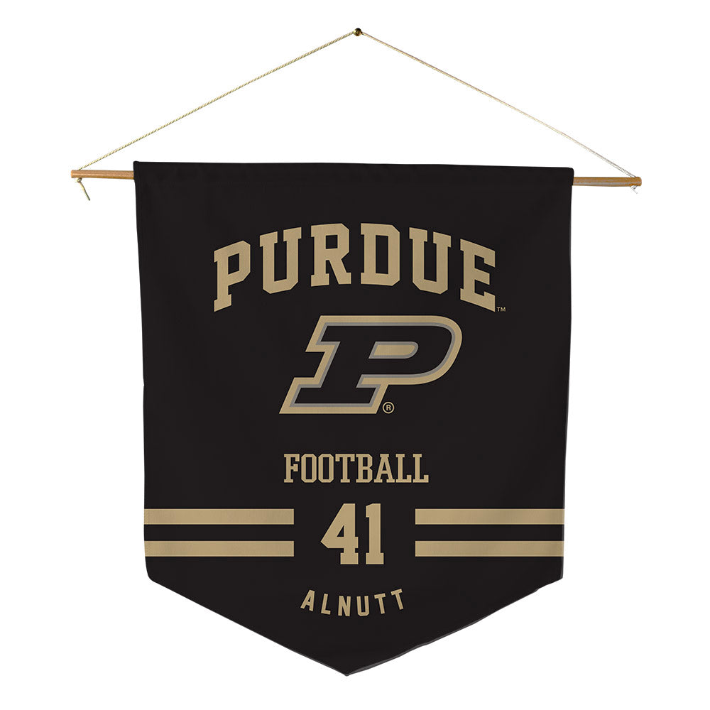 Purdue - NCAA Football : Mason Alnutt - Pennant - 18" x 21"-0