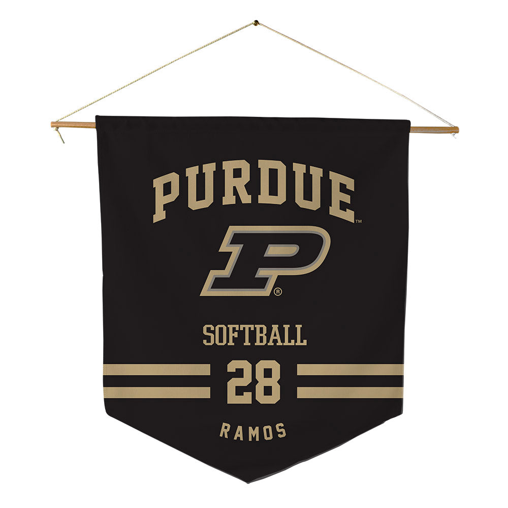 Purdue - NCAA Softball : Jordyn Ramos - Pennant - 18" x 21"-0