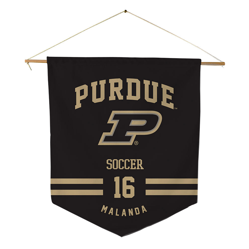 Purdue - NCAA Women's Soccer : Jayme Malanda - Pennant - 18" x 21"-0