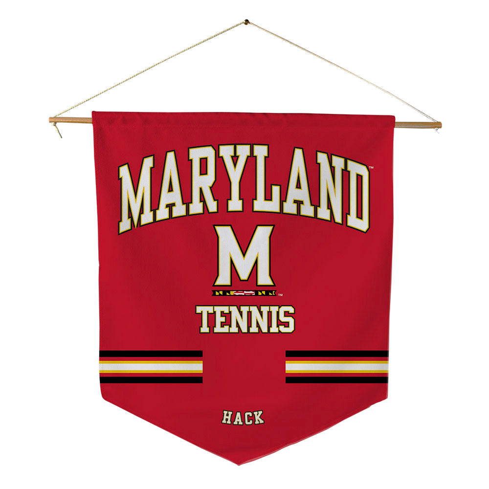 Maryland - NCAA Women's Tennis : Danielle Hack - Pennant - 18" x 21"-0