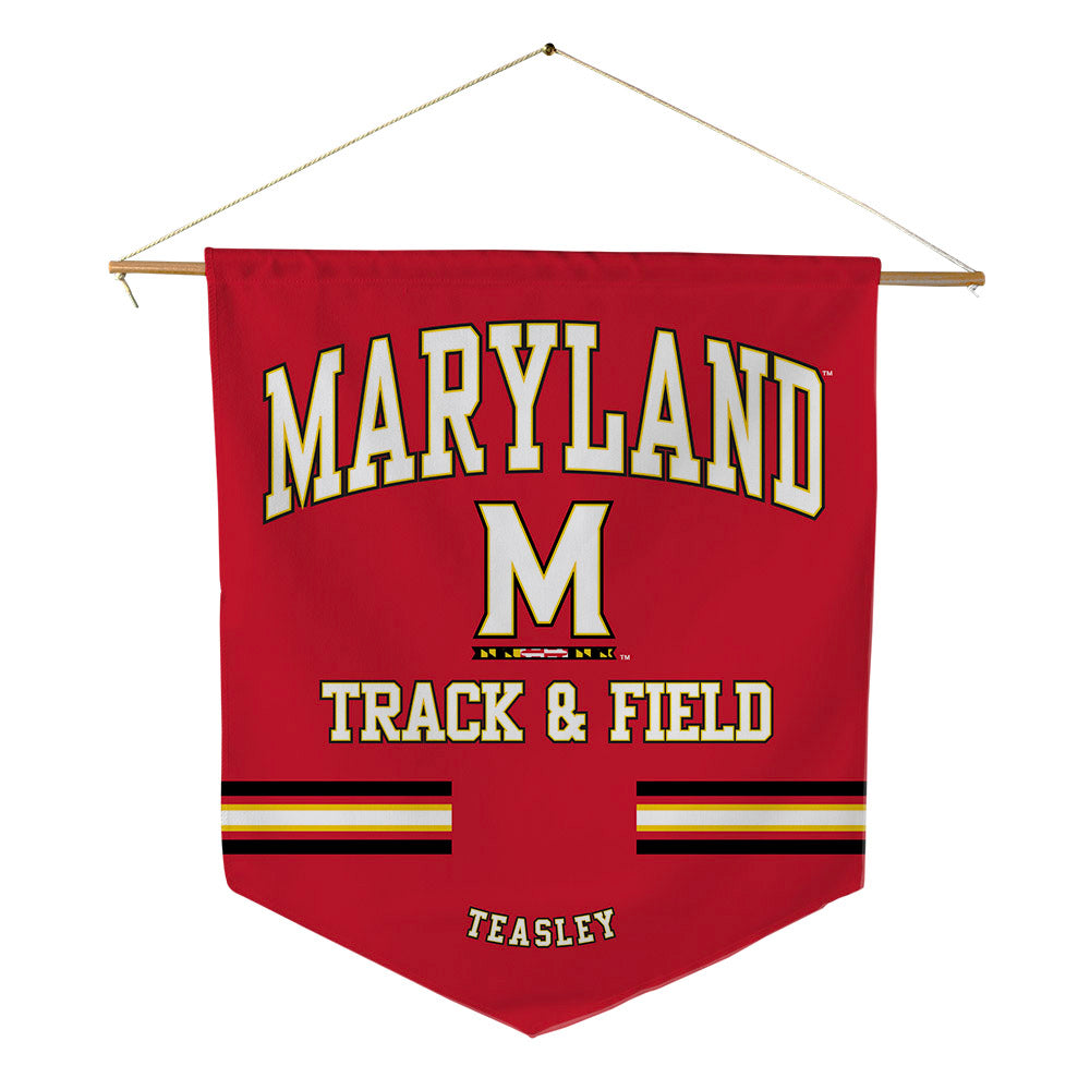 Maryland - NCAA Women's Track & Field : Victoria Teasley - Pennant - 18" x 21"-0