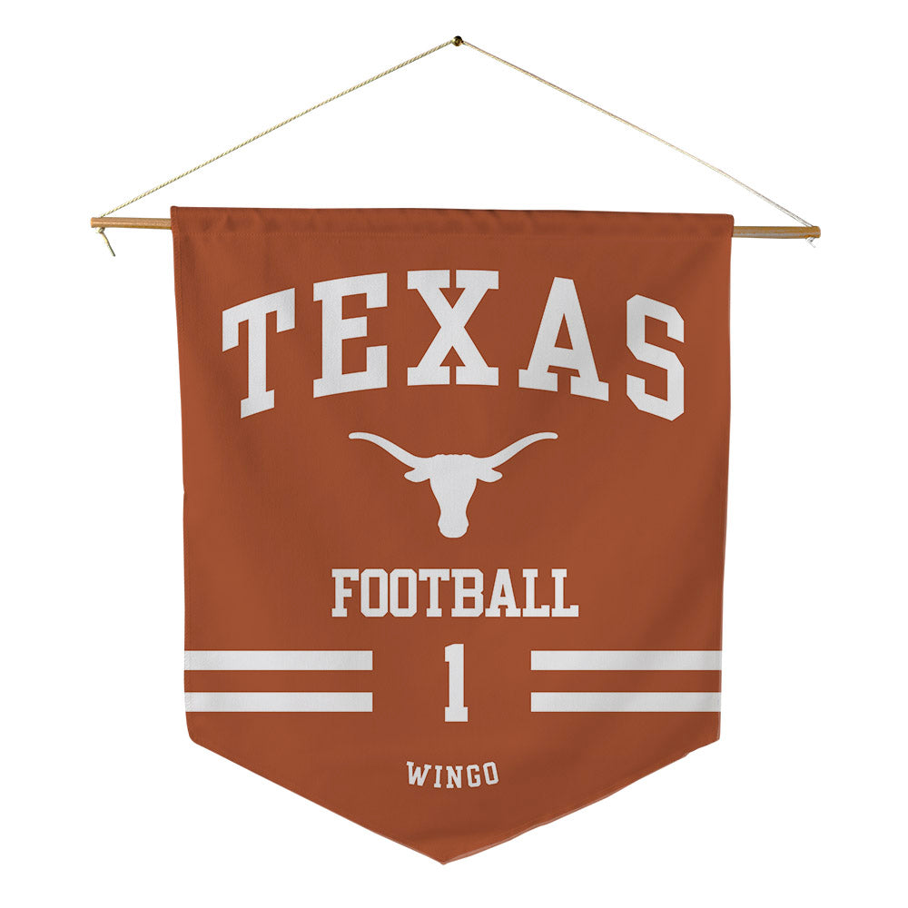 Texas - NCAA Football : Ryan Wingo - Pennant - 18" x 21"-0