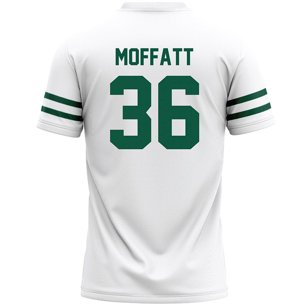 Cleveland State - NCAA Men's Lacrosse : Liam Moffatt - White Lacrosse Jersey -1