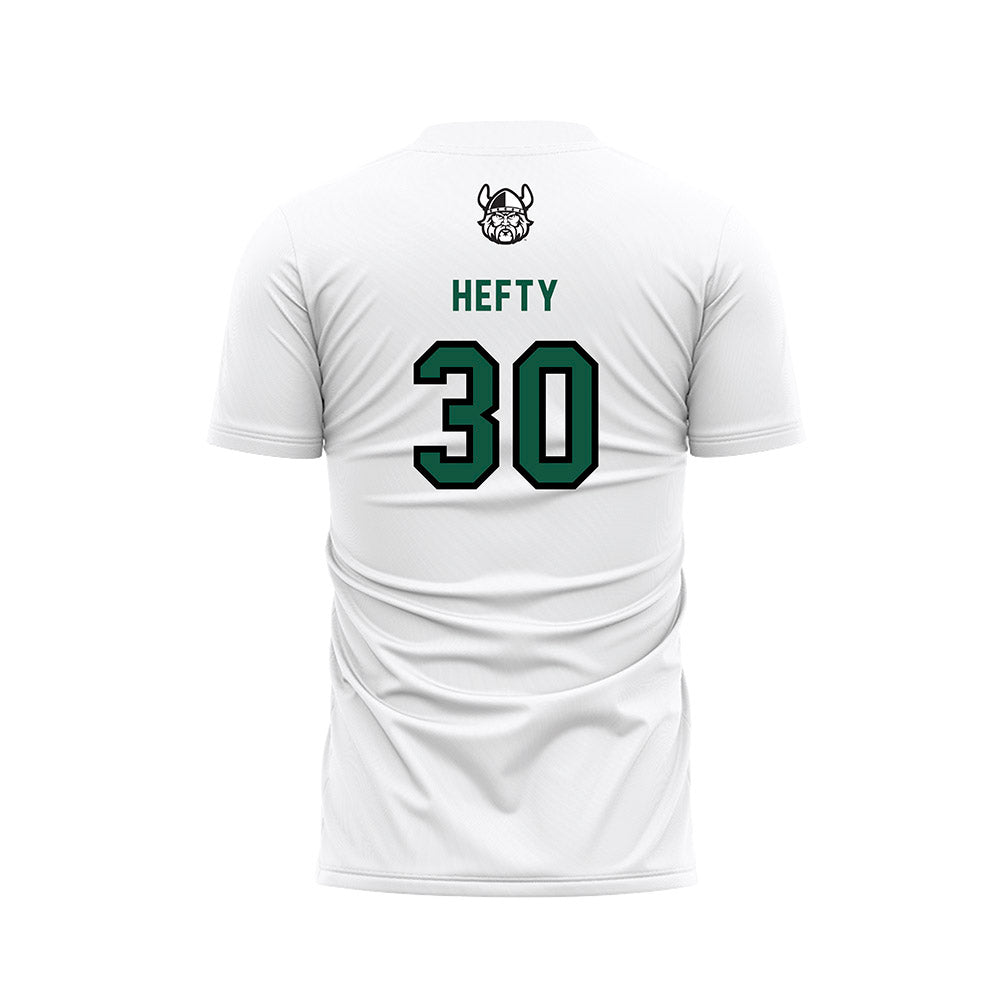 Cleveland State - NCAA Women's Soccer : Cortlyn Hefty - White Soccer Jersey-1