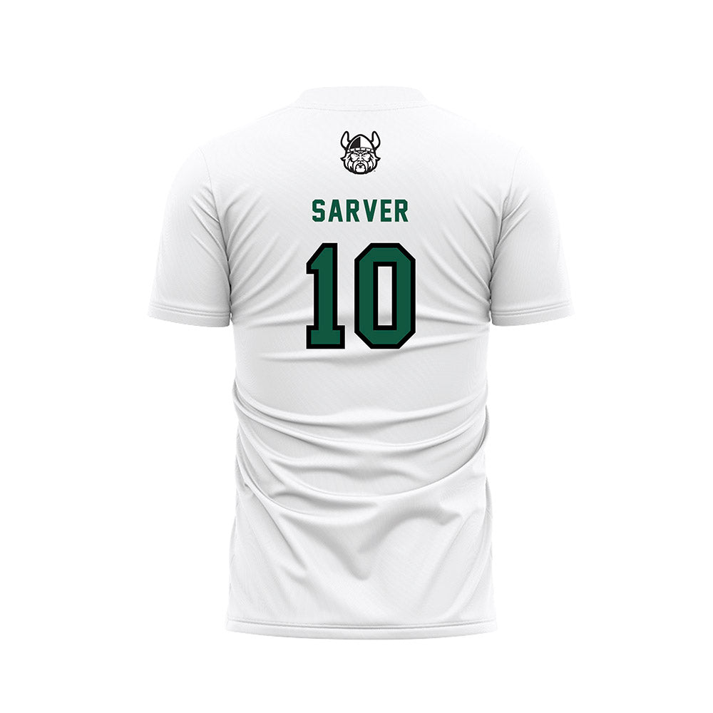 Cleveland State - NCAA Women's Soccer : Tanji Sarver - White Soccer Jersey-1