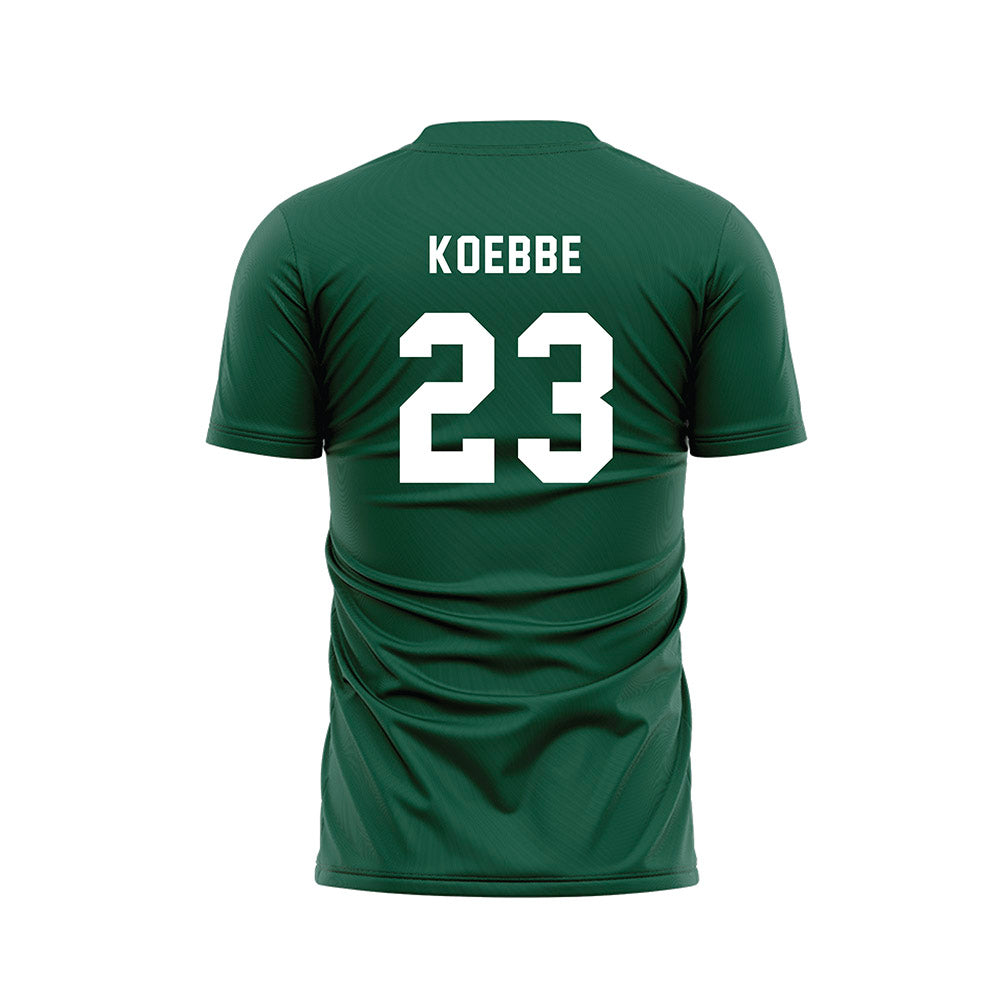Cleveland State - NCAA Women's Soccer : Payton Koebbe - Green Soccer Jersey-1