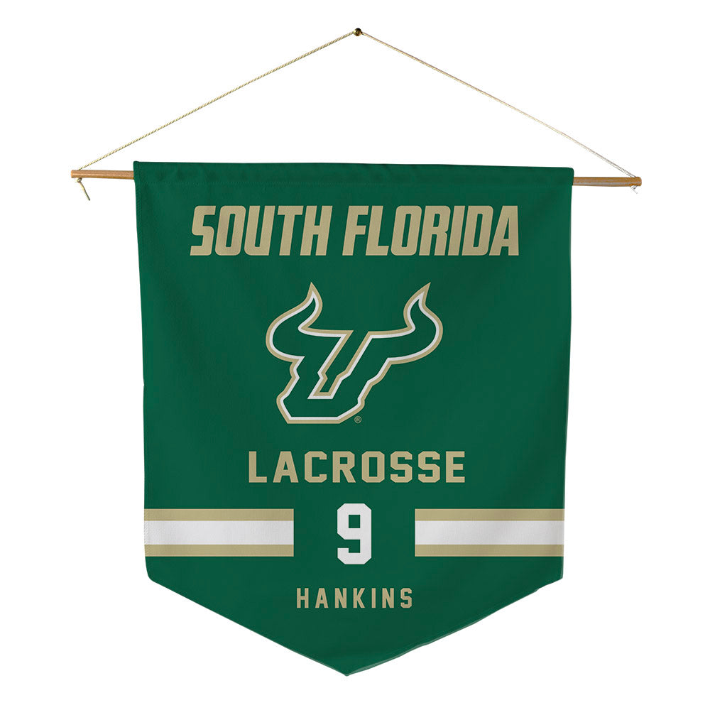 USF - NCAA Women's Lacrosse : Lucy Hankins - Pennant - 18" x 21"-0