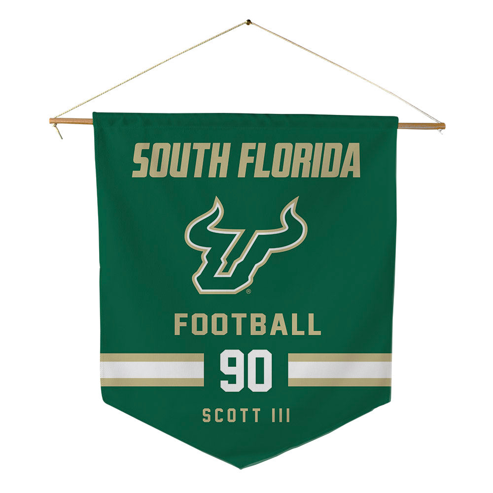USF - NCAA Football : Richard Scott III - Pennant - 18" x 21"-0