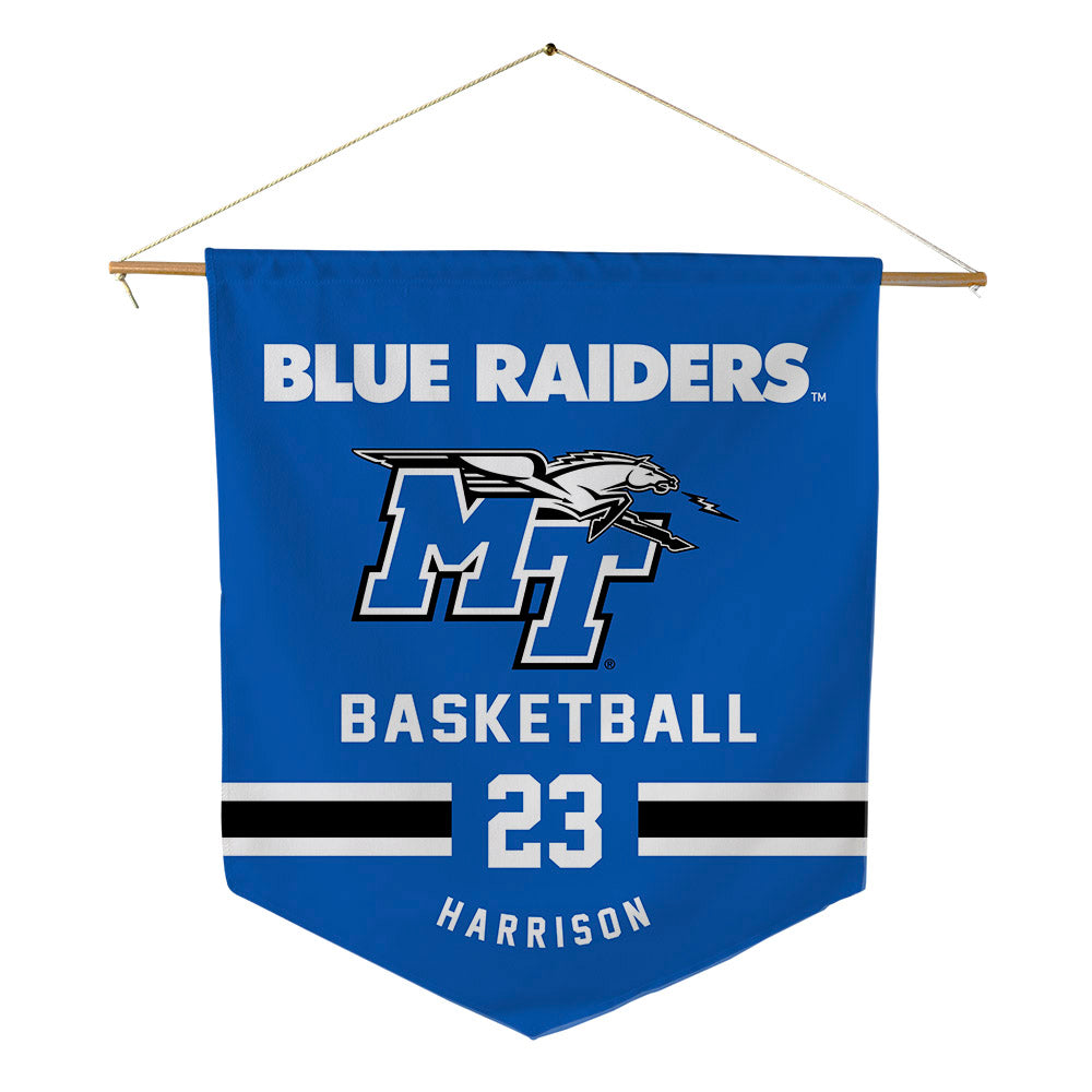 MTSU - NCAA Women's Basketball : Jada Harrison - Pennant - 18" x 21"-0