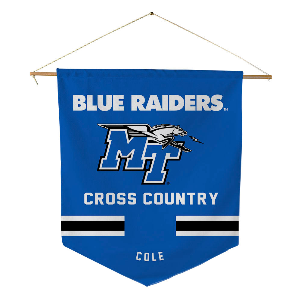 MTSU - NCAA Women's Cross Country : Lauren Cole - Pennant - 18" x 21"-0