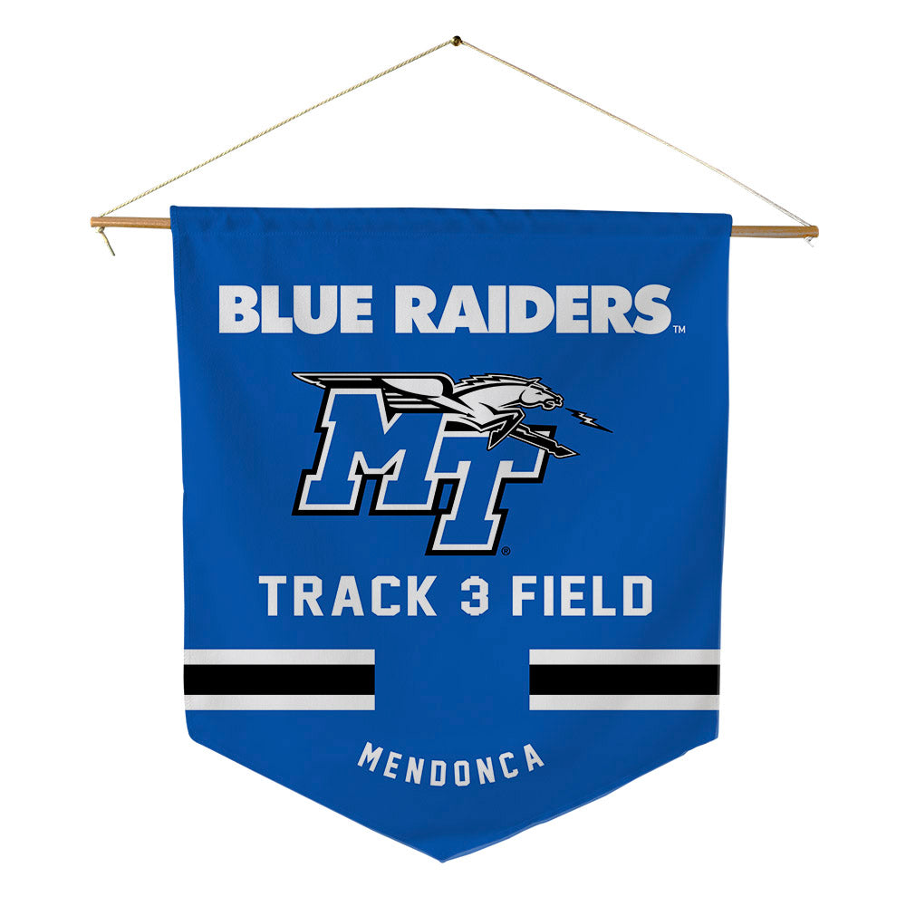 MTSU - NCAA Men's Track & Field : Michael Mendonca - Pennant - 18" x 21"-0