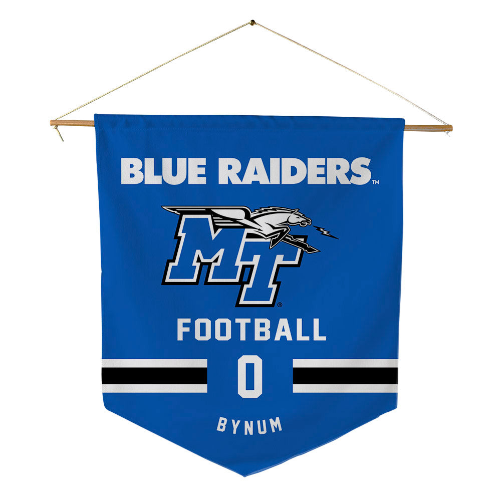 MTSU - NCAA Football : Anthony Bynum - Pennant - 18" x 21"-0