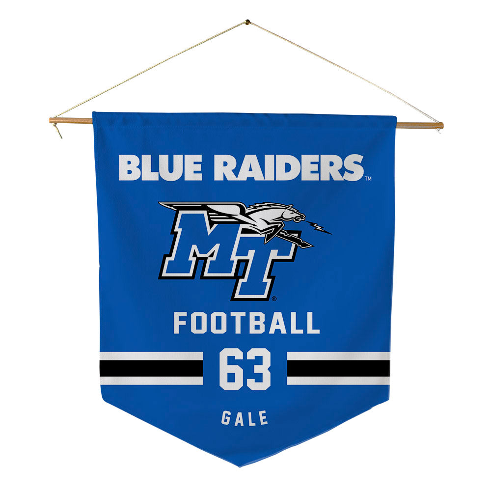 MTSU - NCAA Football : Alexander Gale - Pennant - 18" x 21"-0