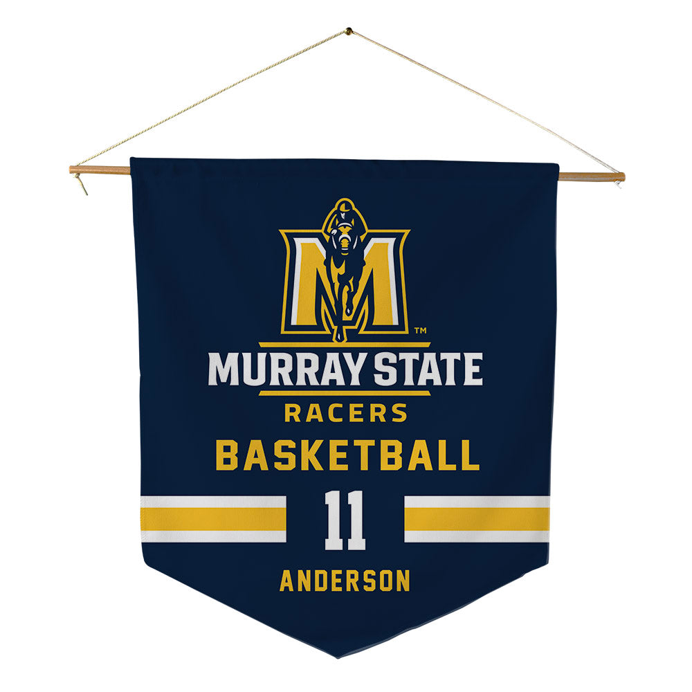Murray State - NCAA Men's Basketball : Dylan Anderson - Pennant - 18" x 21"-0