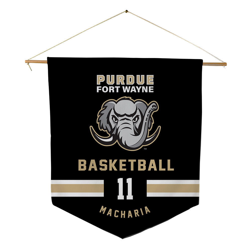 PFW - NCAA Women's Basketball : Destiny Macharia - Pennant - 18" x 21"-0