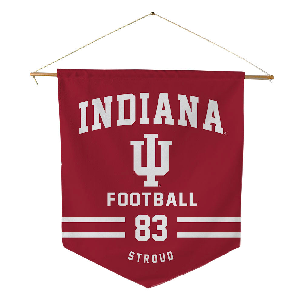 Indiana - NCAA Football : Hunter Stroud - Pennant - 18" x 21"-0