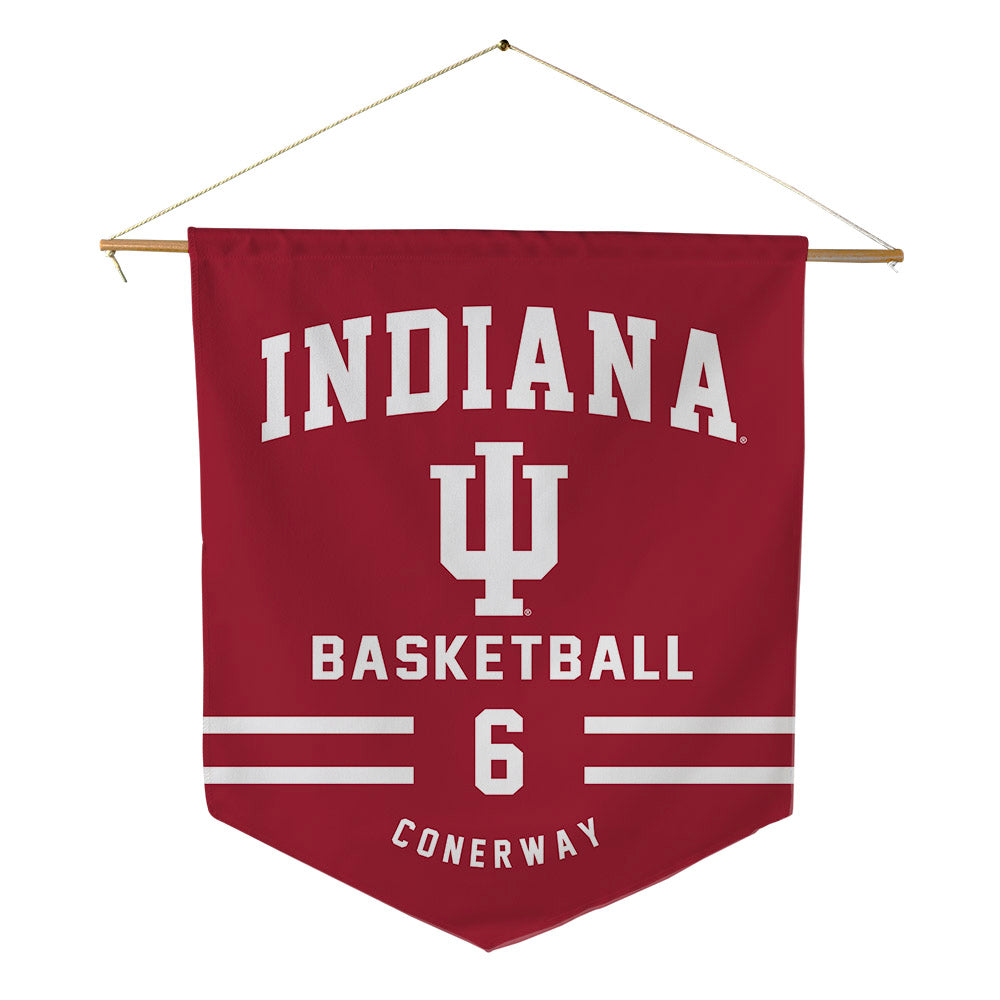 Indiana - NCAA Men's Basketball : Tayton Conerway - Pennant - 18" x 21"-0